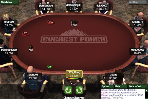 Everest Poker da Grand Virtual